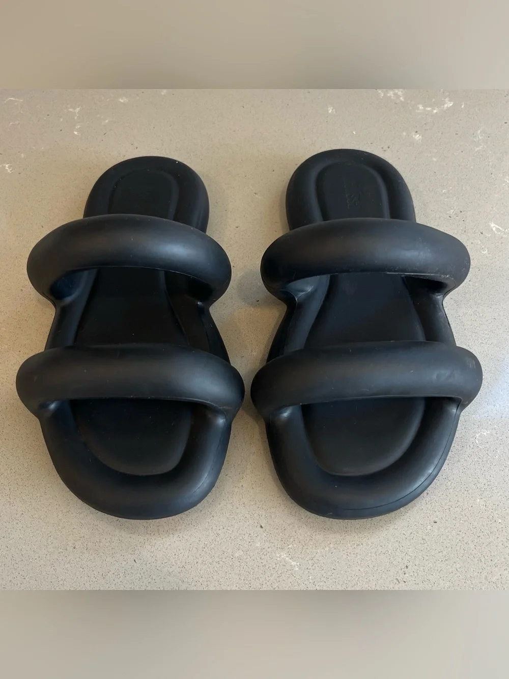 Melissa Free Bloom Slide Sandals Black Women’s Size 8